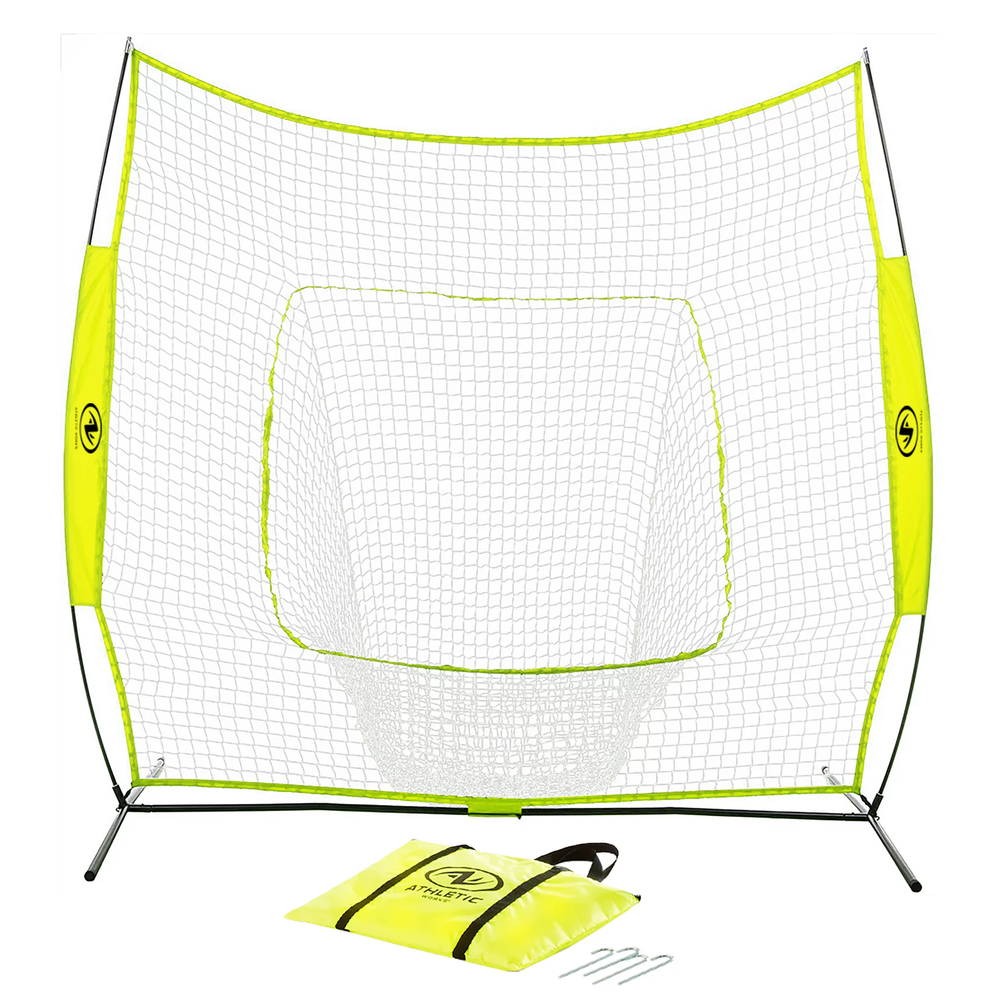 Athletic Works 7 Ft. x7 Ft. Hit Pitch Training Net