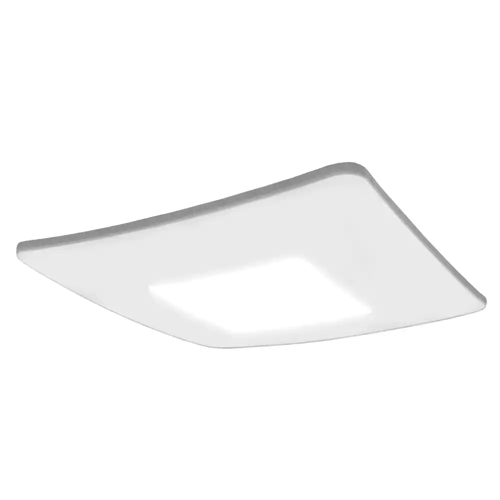 ReVent 50 CFM Easy Installation Bathroom Exhaust Fan With LED Lighting and Humidity Sensing