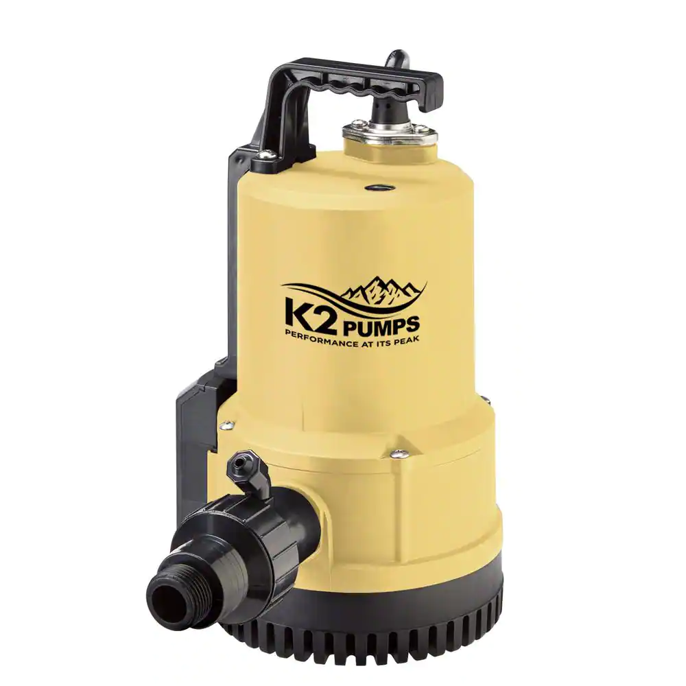 K2 1/4 HP Automatic Submersible Utility Pump