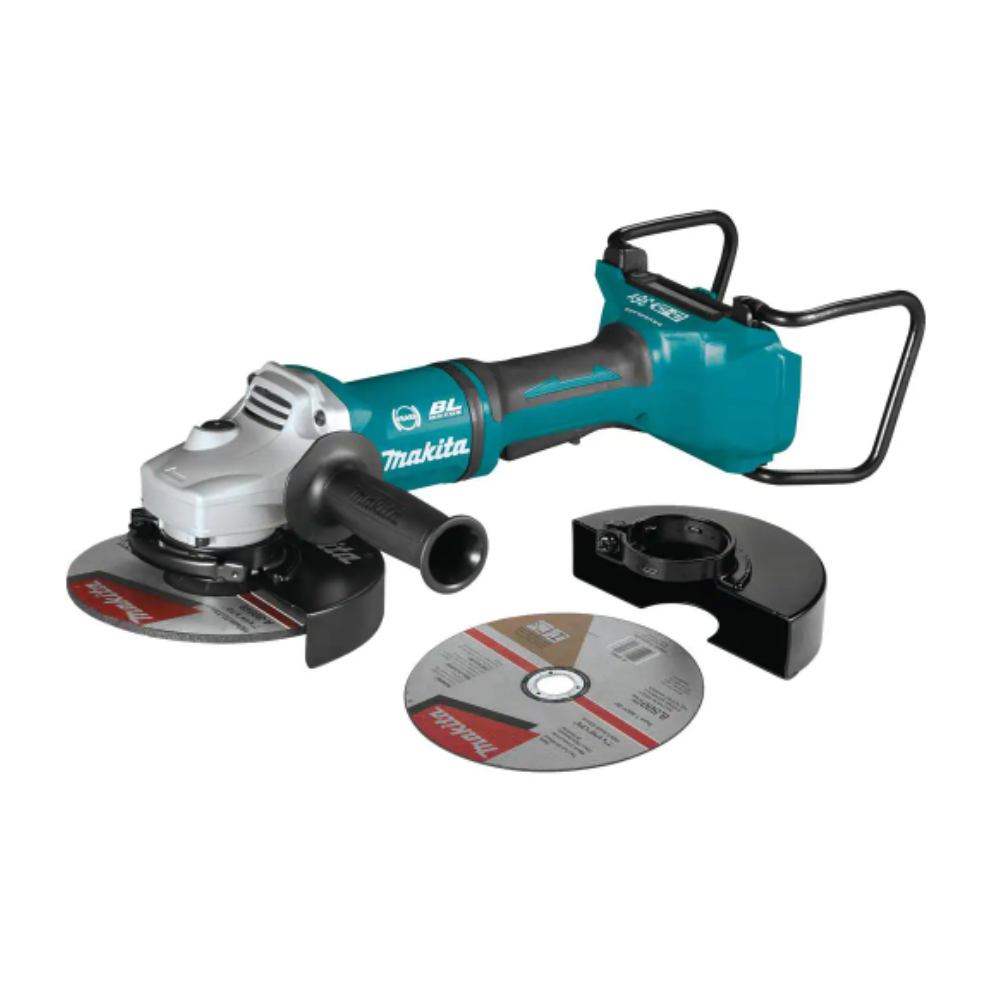 Makita 18V X2 LXT Lithium-Ion 36V Brushless Cordless 7 in. Paddle Switch Cut-Off/Angle Grinder w/ Electric Brake Tool Only
