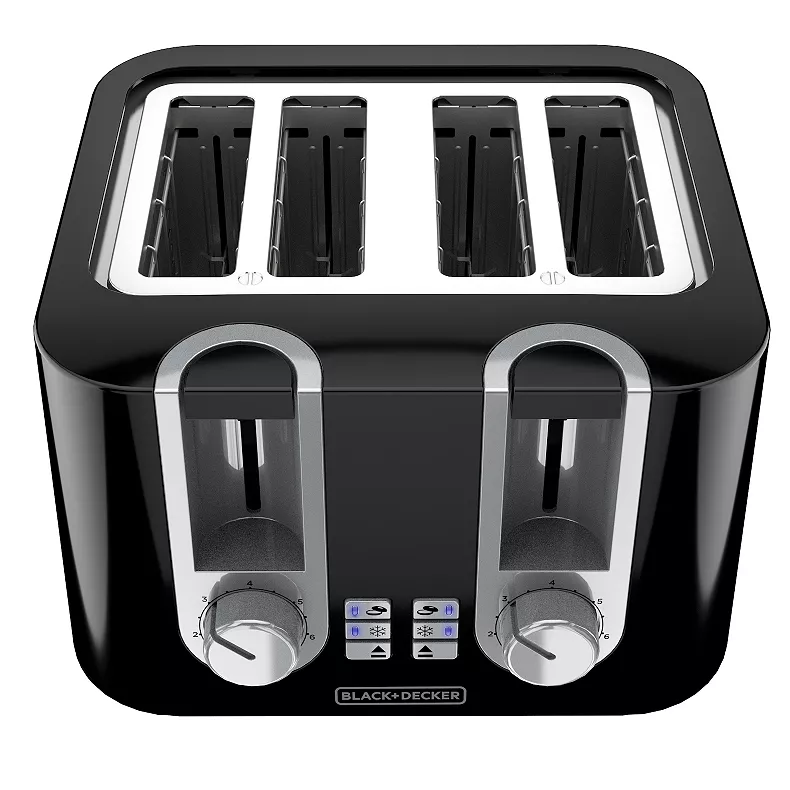 Black + Decker 4-Slice Toaster