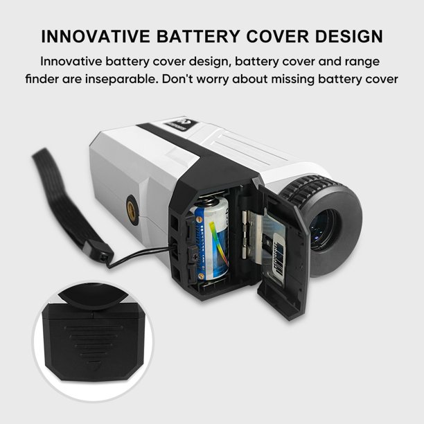 Wosports Golf Rangefinder with Slope 800 Yards Laser Distance Finder. H-100