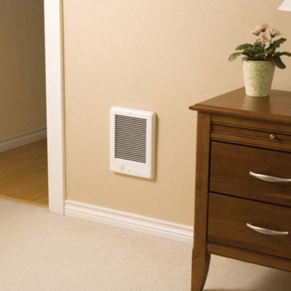 Cadet CSC101TW Com-Pak 175 Sq. Ft. 3415 Btu Fan Forced Wall Heater