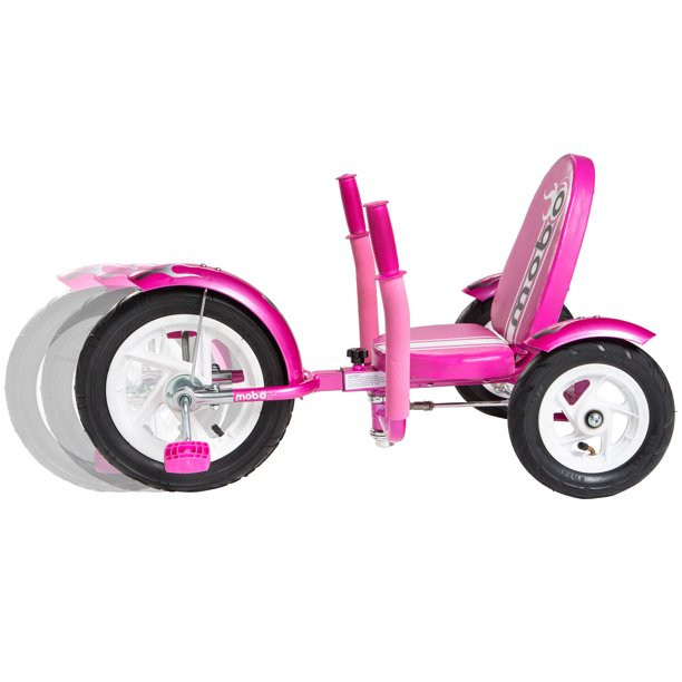 Mobo Mity Sport Tricycle. Toddler Big Wheel Ride On Trike. 3-5 Years Old. Pedal Car for Kids. Pink