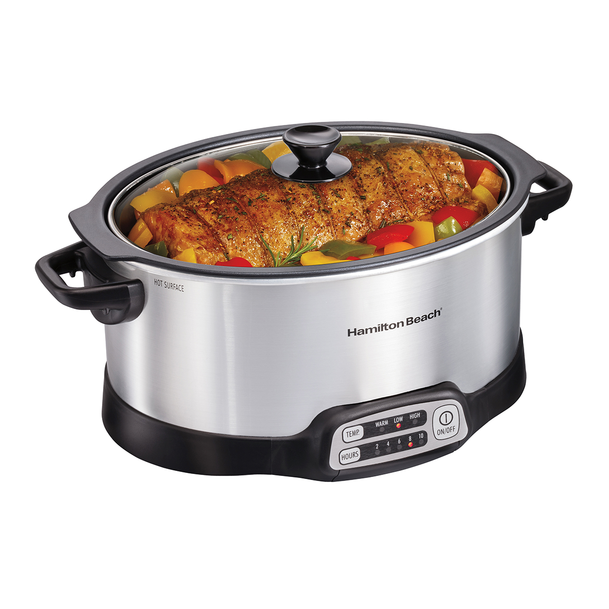 Hamilton Beach 33662 6-Quart Stovetop Sear & Cook Slow Cooker