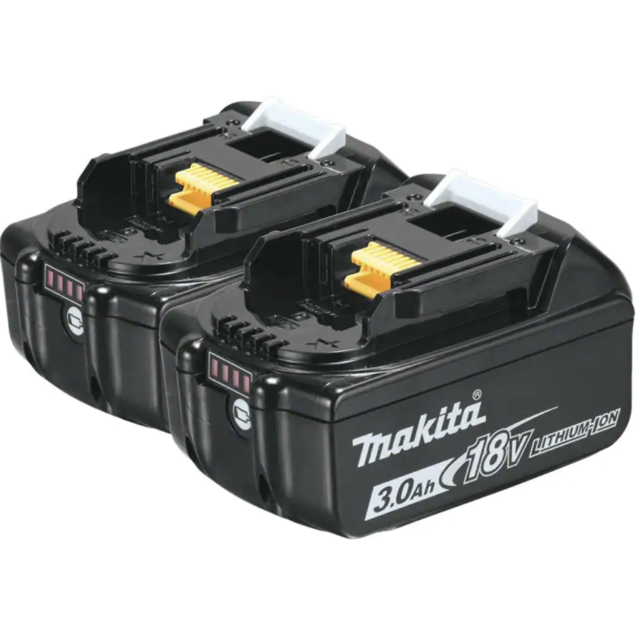 Makita 18V LXT Lithium-Ion High Capacity Battery Pack 3.0Ah with Fuel Gauge (2-Pack)