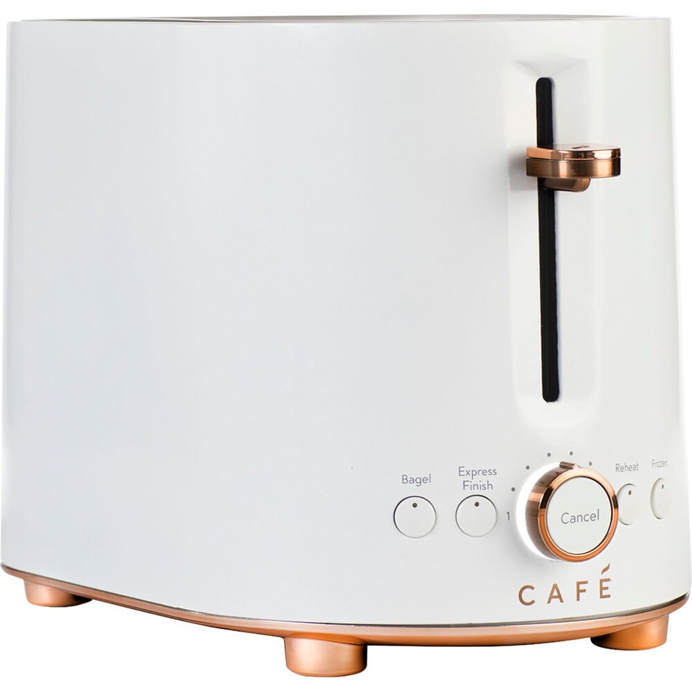 Caf  Specialty 2-Slice Toaster. Matte White