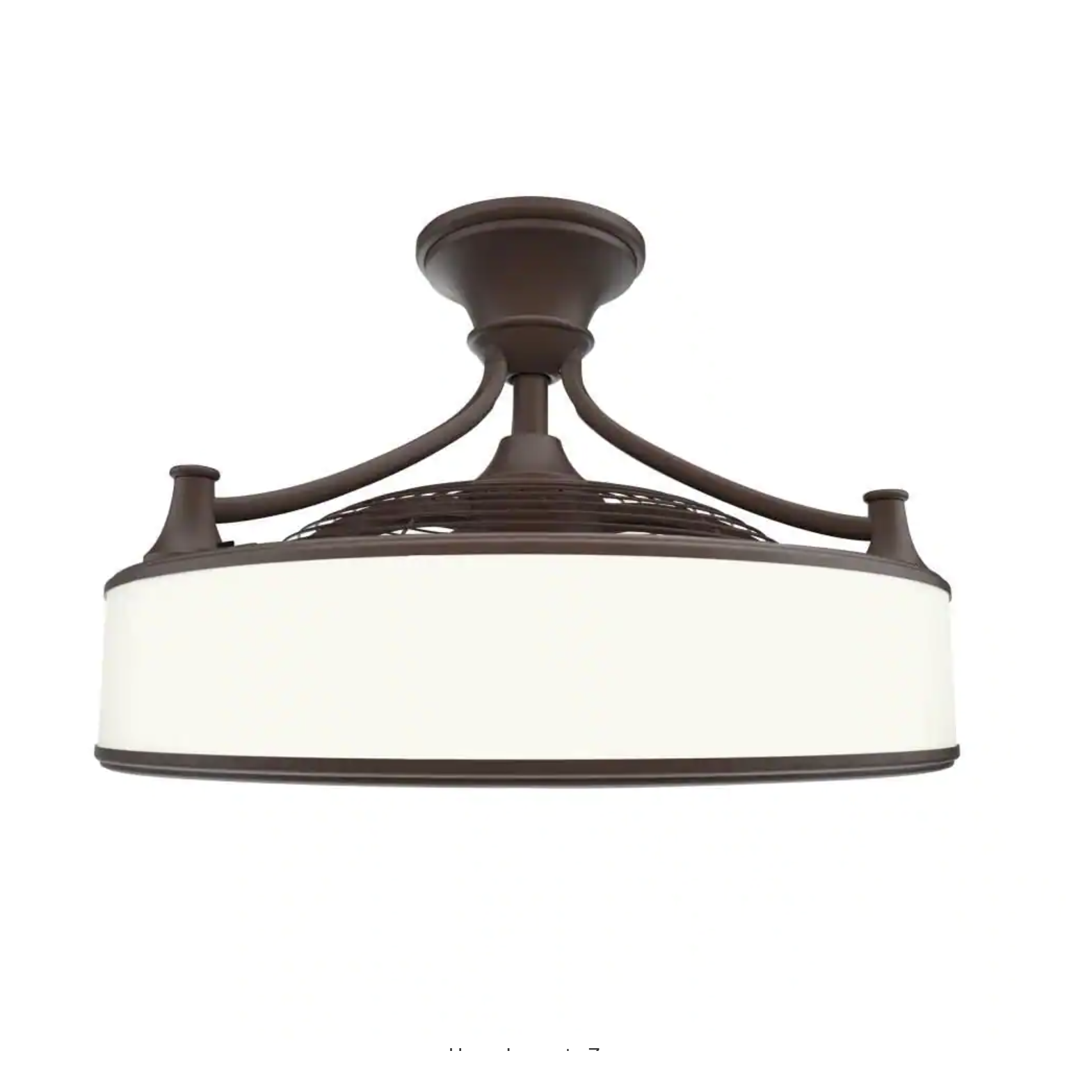 Home Decorators Collection Windara 22 in. LED Indoor/Covered Outdoor Bronze Ceiling Fan with Light Kit and Remote Control