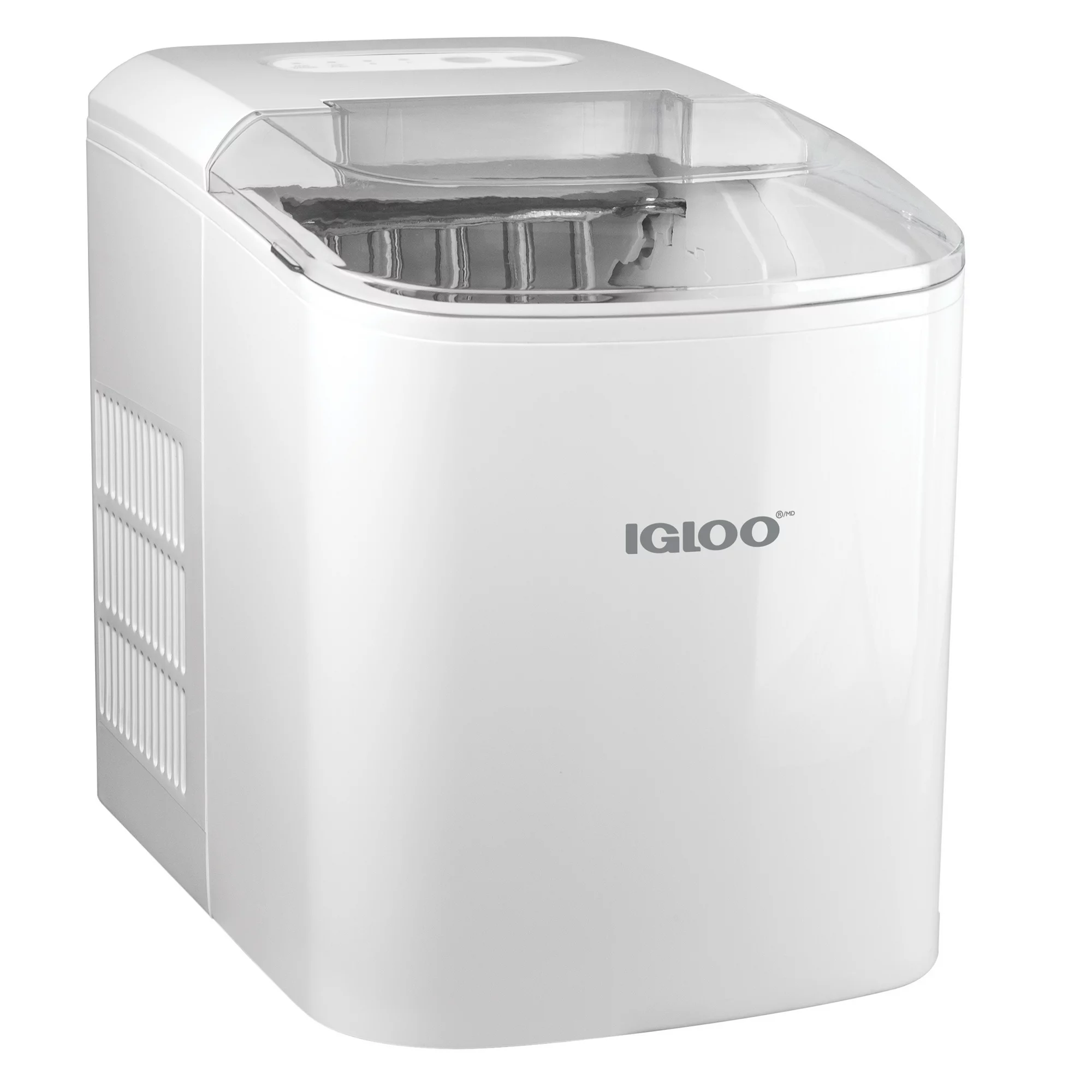 Igloo 26-Pound Automatic Portable Countertop Ice Maker Machine. White