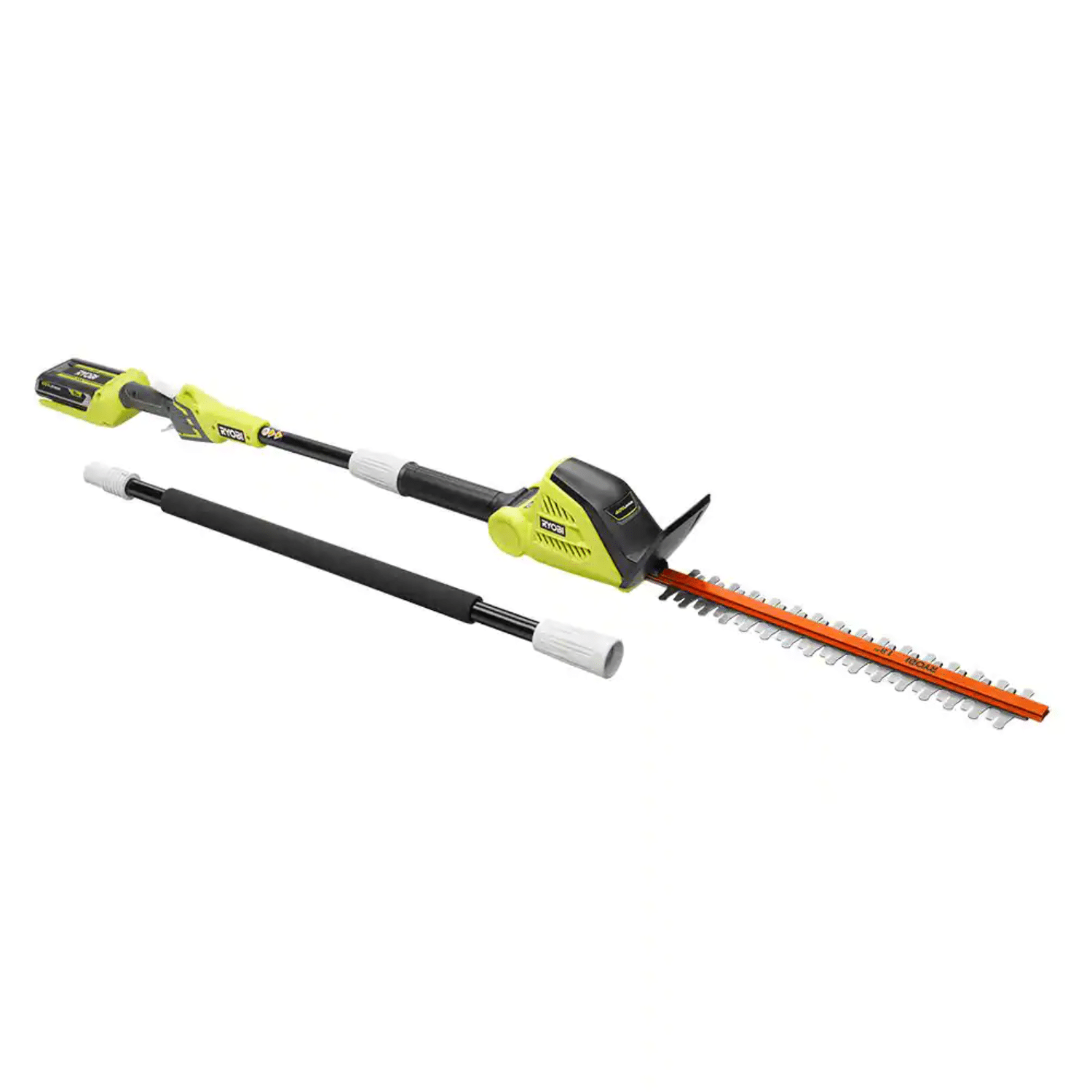 Ryobi 40V 18 in. Cordless Battery Pole Hedge Trimmer. RY40630