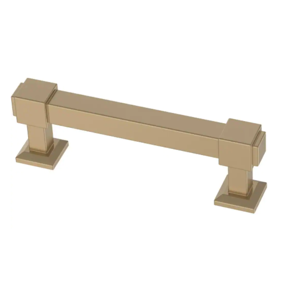 Liberty Classic Square 3 in. (76mm) Center-to-Center Champagne Bronze Drawer Pull (25-Pack)