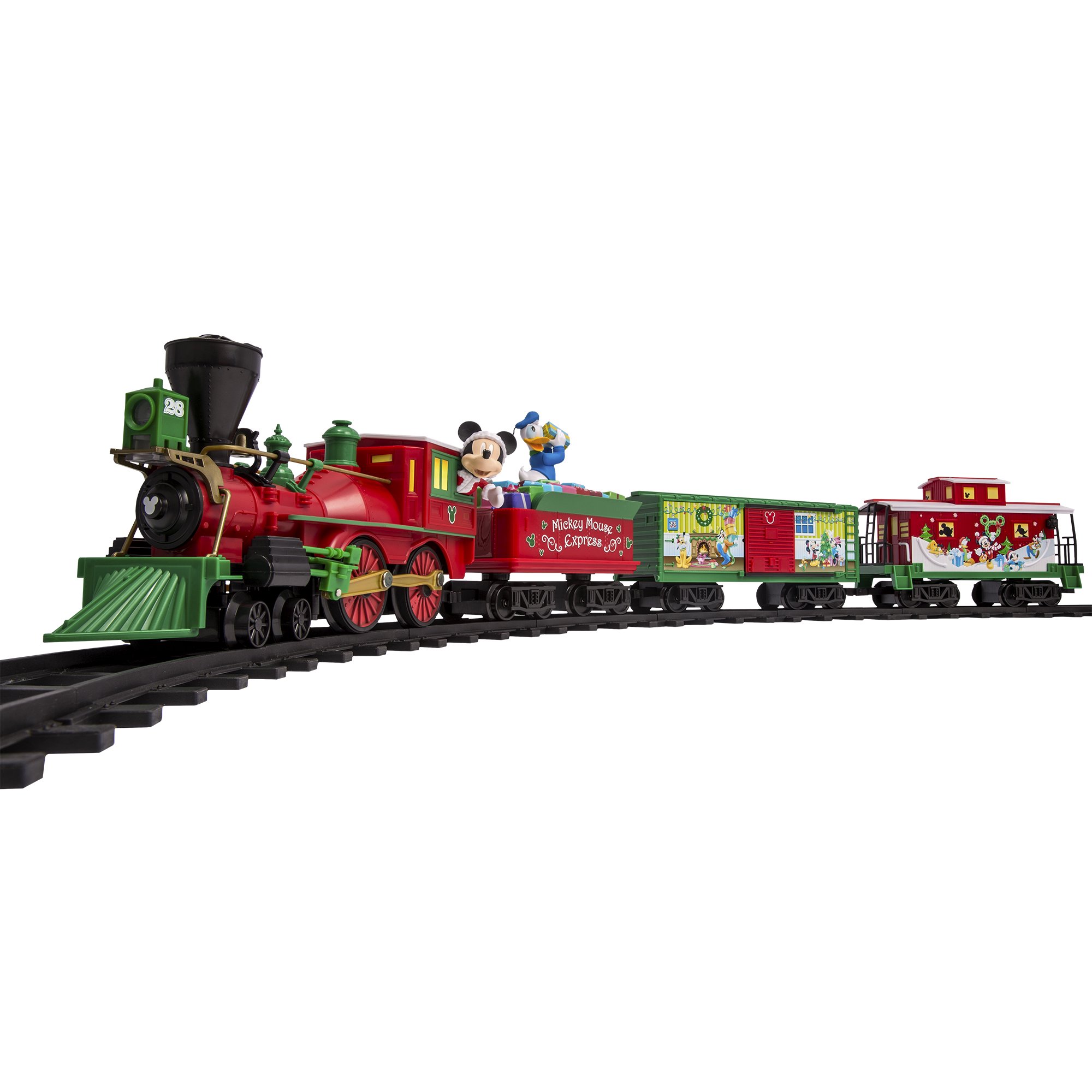 Lionel Large Scale Disney Mickey Mouse Express with Remote Battery Powered Model Train Set
