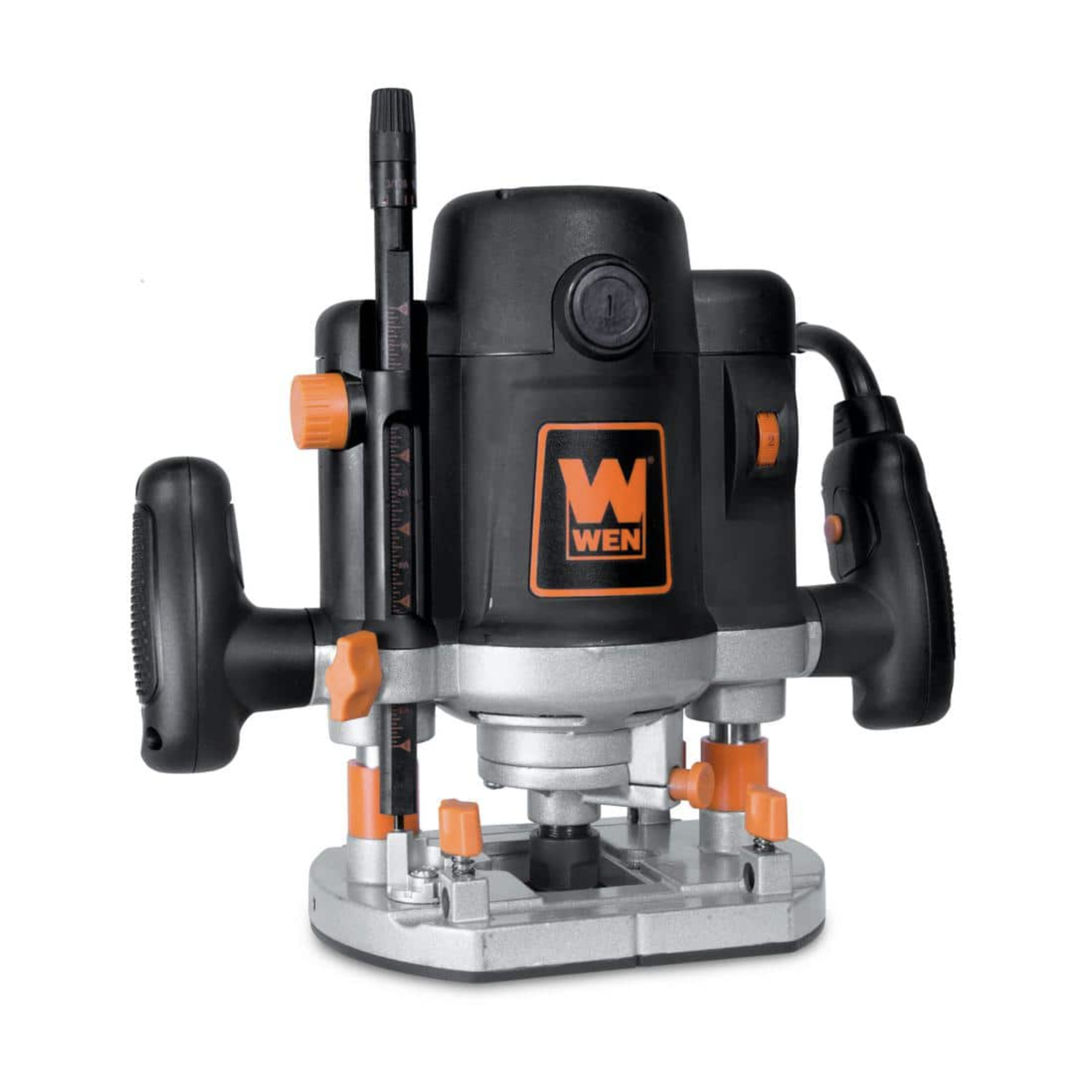 Wen 15 Amp Variable Speed Plunge Wood Working Corded Router Kit With Carrying Case And Edge Guide