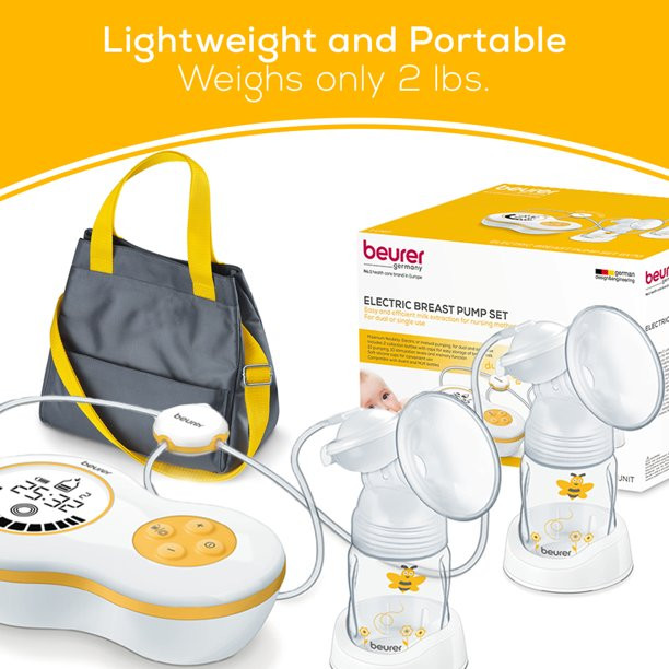 Beurer Electric Dual Breast Pump. Double Comfortable Pumping