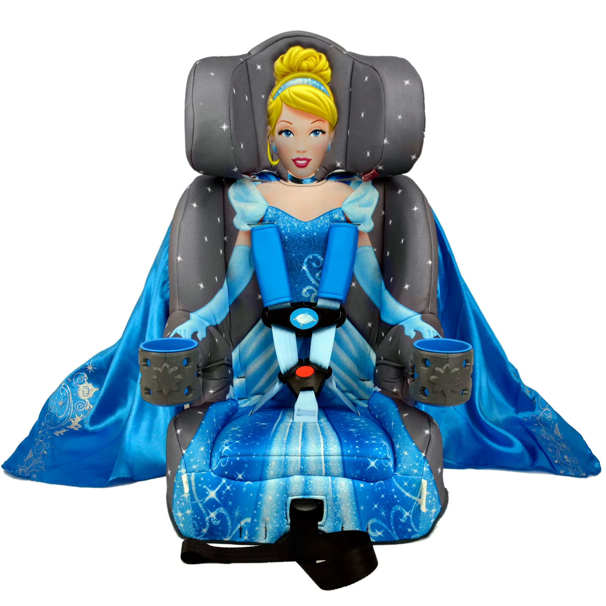 KidsEmbrace Combination Harness Booster Car Seat. Disney Cinderella Platinum
