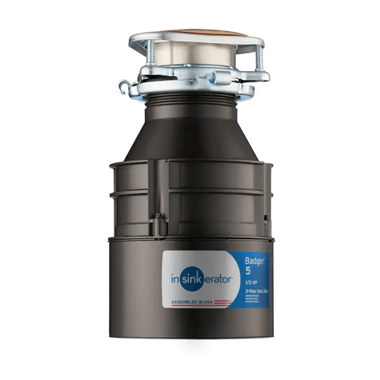 InSinkErator Badger 5 Standard Series 1/2 HP Continuous Feed Garbage Disposal