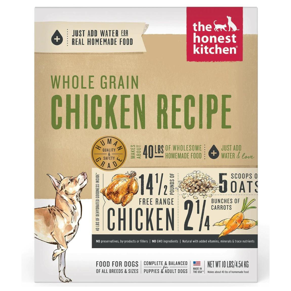 The Honest Kitchen Whole Grain Chicken Recipe Dehydrated Dog Food