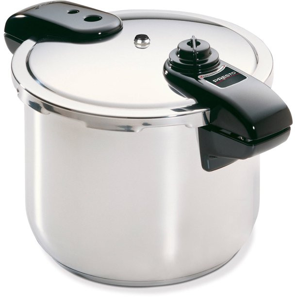 Presto 8-Quart Stainless Steel Pressure Cooker & Steamer 01370