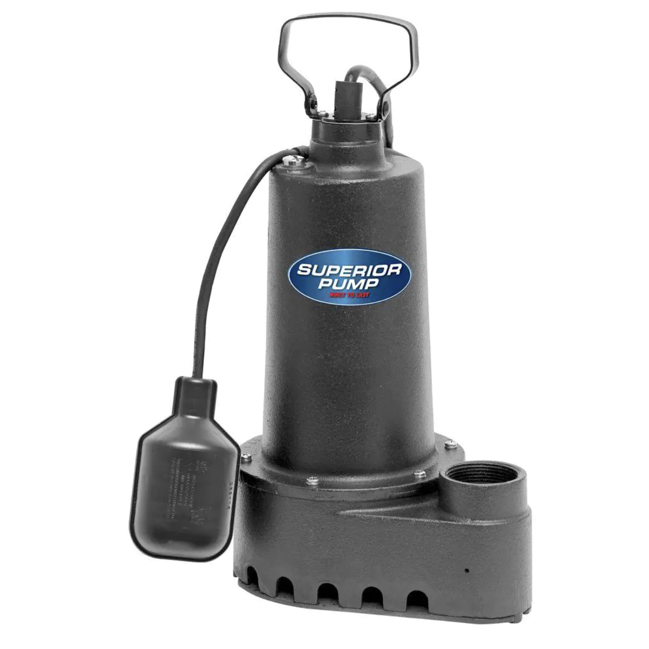 Superior Pump 1/2 HP Submersible Cast Iron Sump Pump