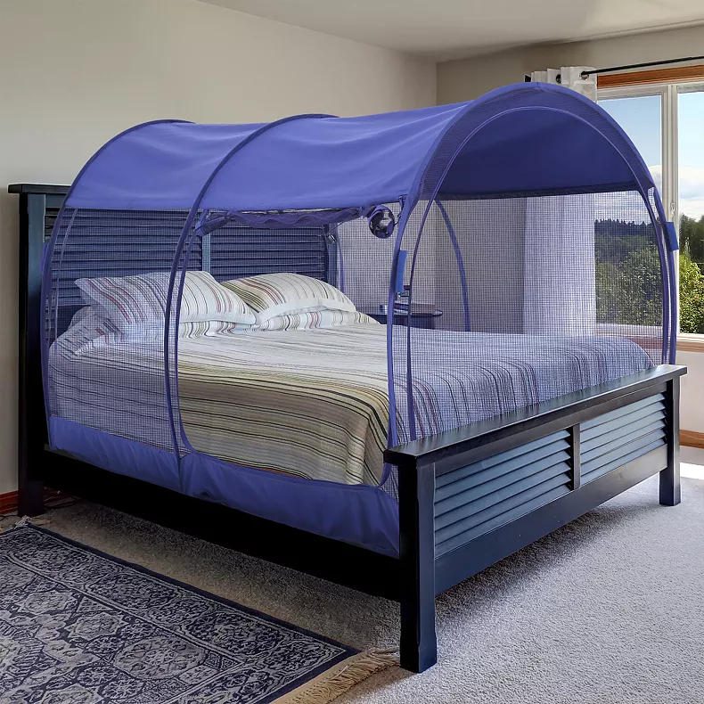 Alvantor Twin-Size Bed Tent Canopy. Blue