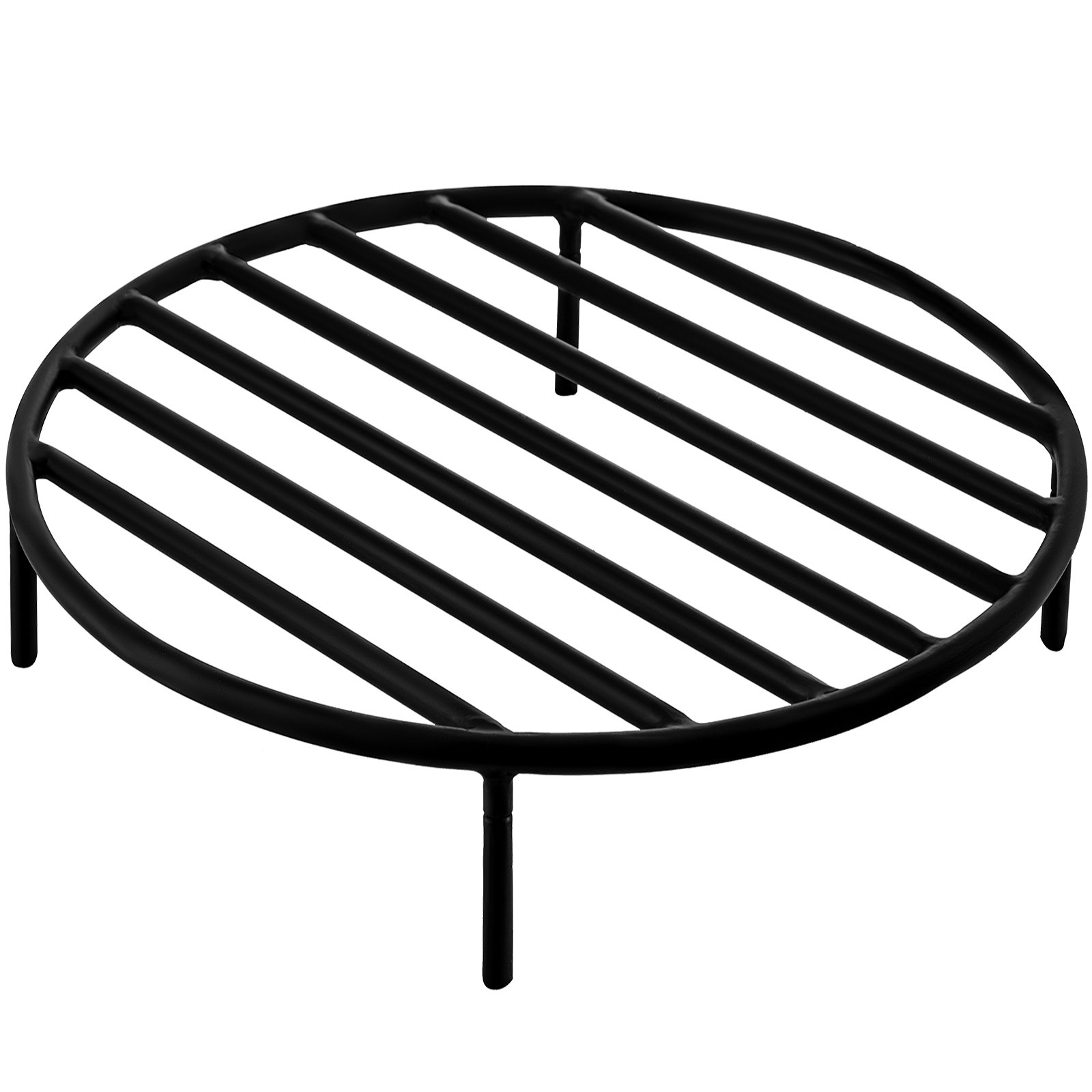 Vevor Fire Pit Grate. Heavy Duty Iron Round Firewood Grate. 19″