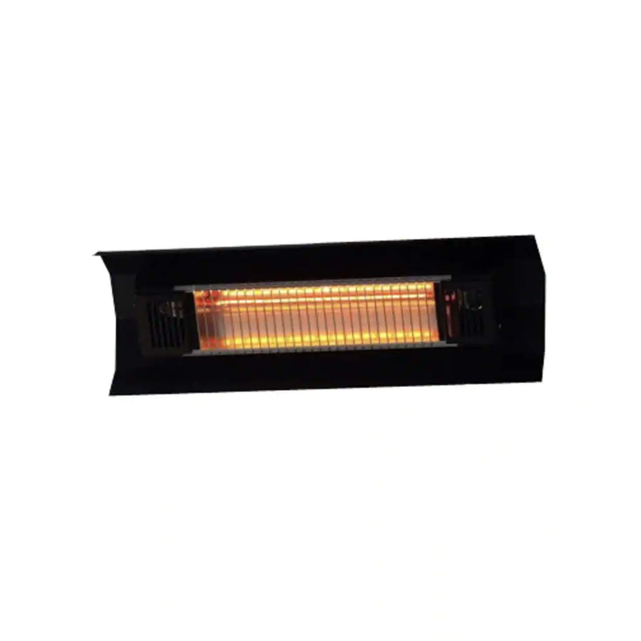 Fire Sense 1.500-Watt Black Wall Mounted Infrared Electric Patio Heater