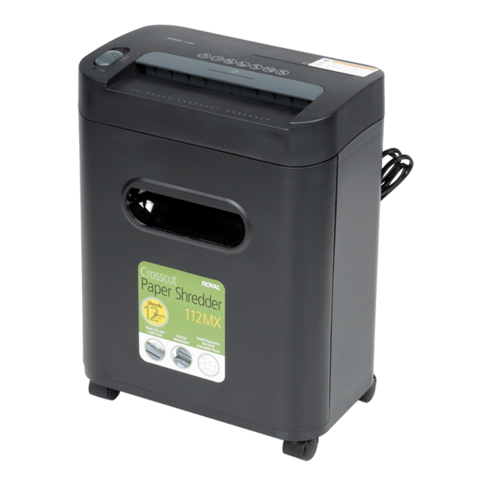 Royal 29186X 112MX 12-Sheet Crosscut Shredder