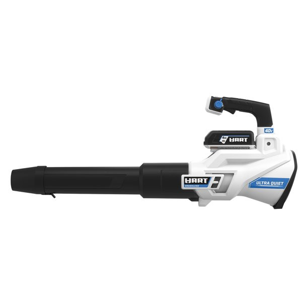 Hart 40V Cordless 600 CFM Brushless Axial Blower. (1) 4.0 Ah Lithium-Ion Battery