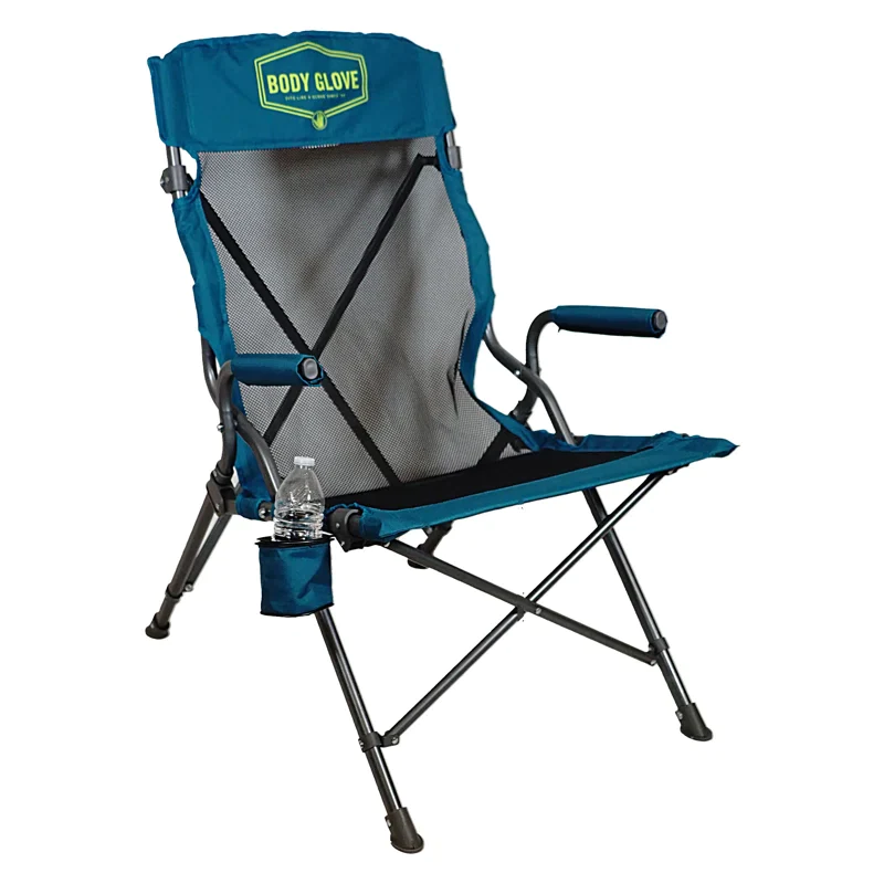 Body Glove High Mesh-Back Folding Camping Chair