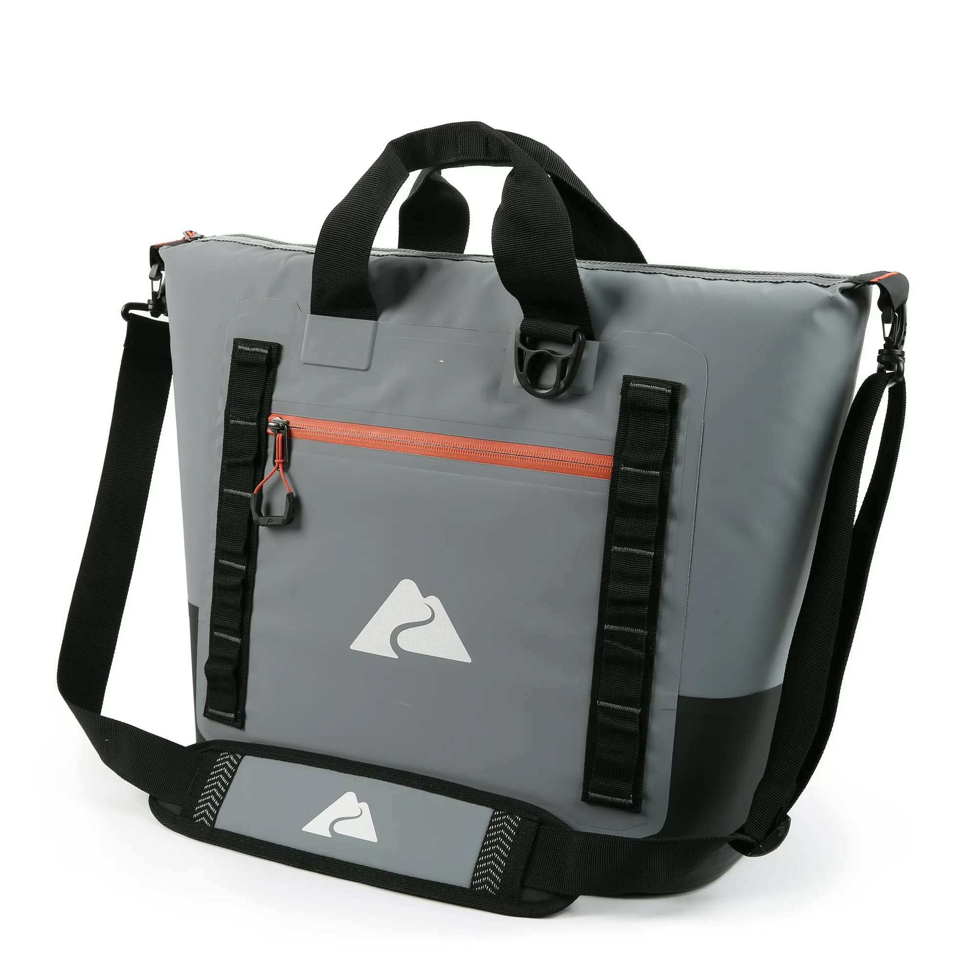 Ozark Trail 30-Can Welded Sport Tote Cooler with Microban. Gray