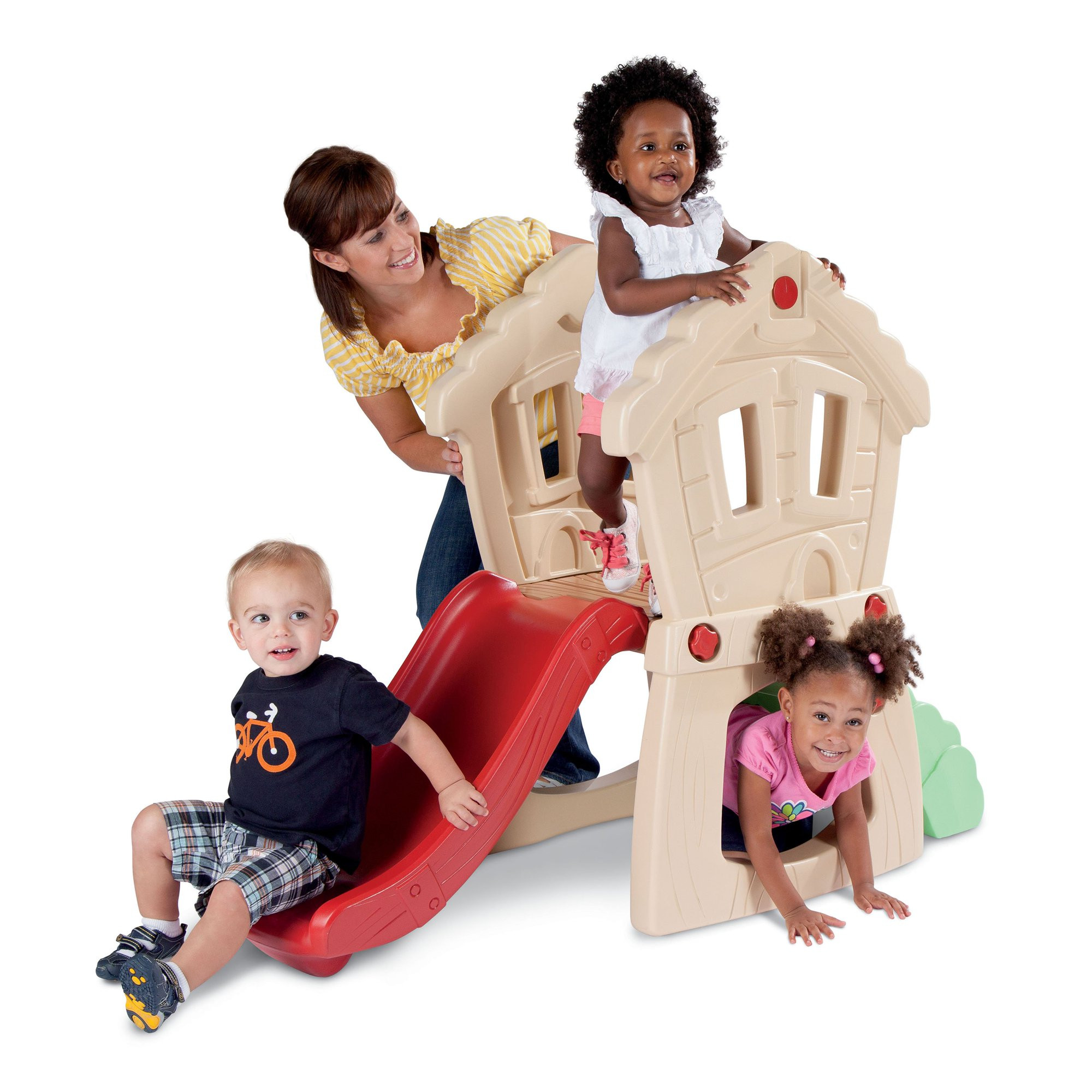 Little Tikes Hide & Seek Climber. Indoor Outdoor Slide and Climbing Playset for Kids Ages 2-5