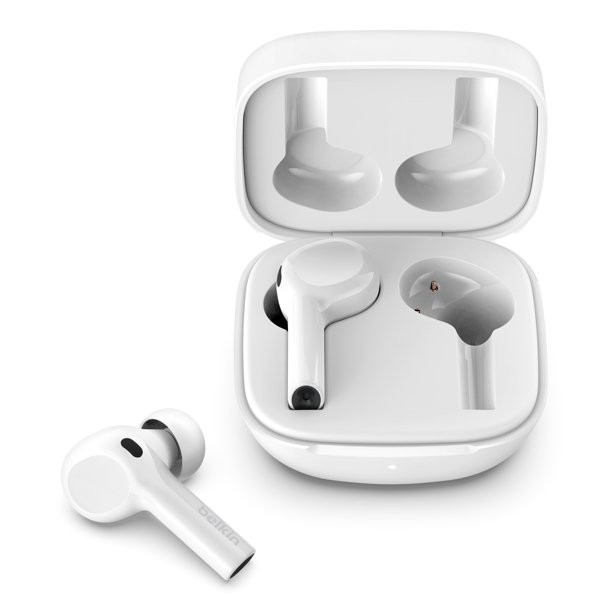Belkin Soundform Freedom True Wireless Earbuds With Charging Case. White