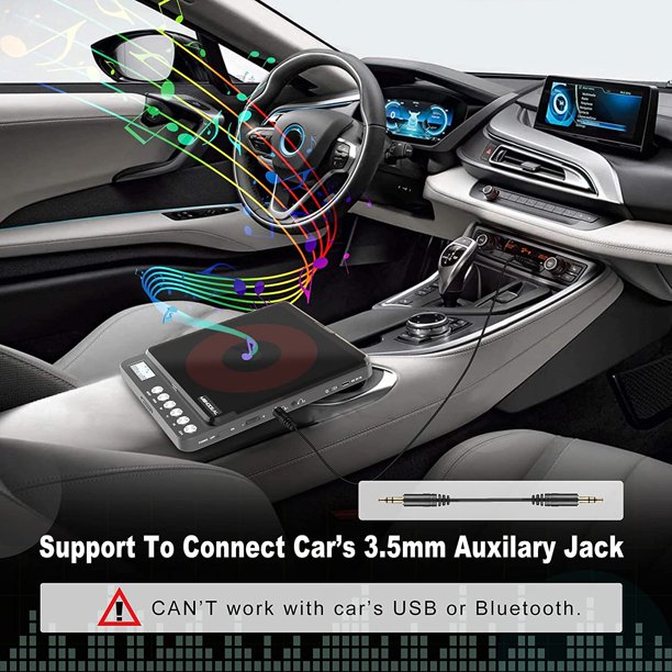 Monodeal Portable CD Player With Built-in Speakers. Monodeal Rechargeable CD Player