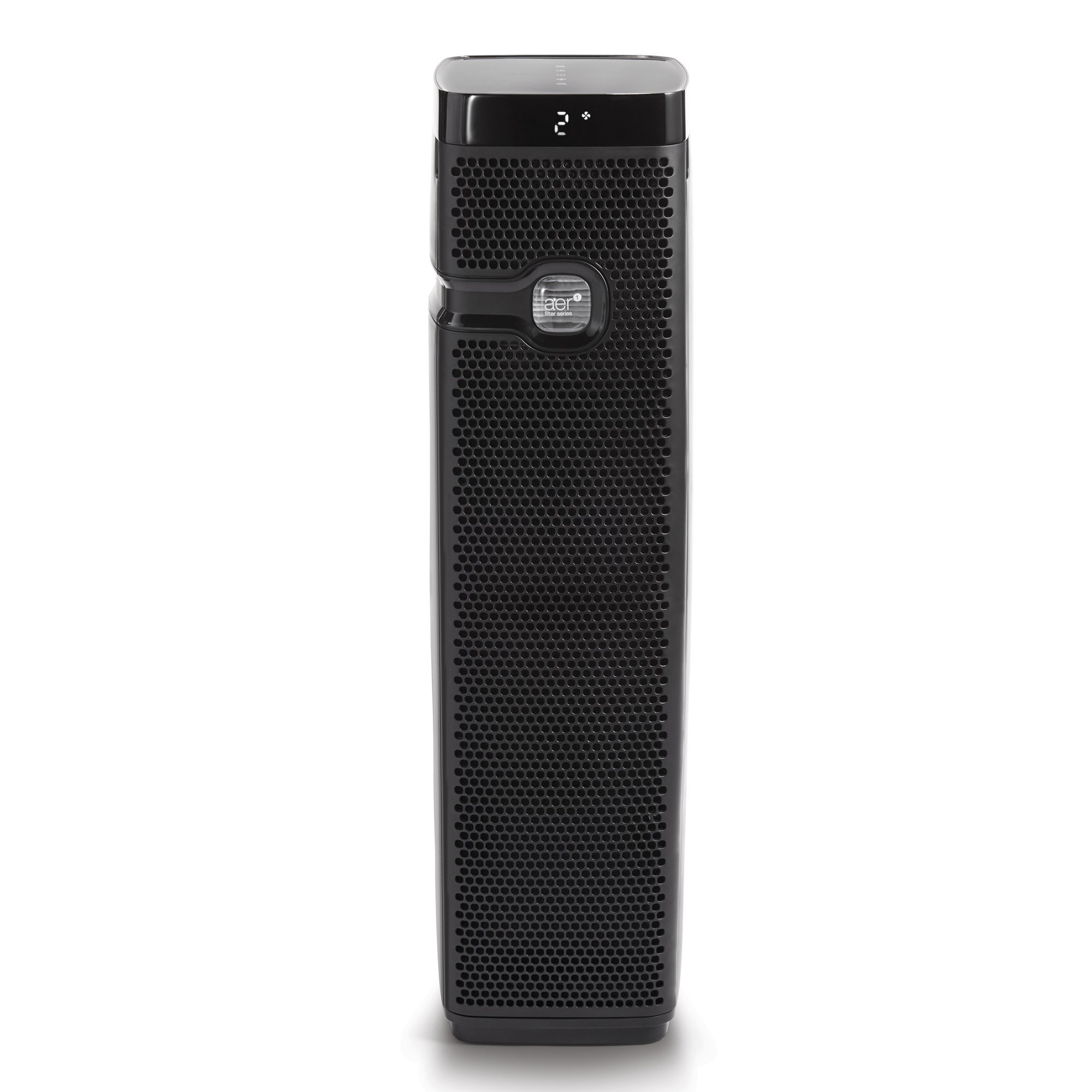 Holmes Aer1 True Hepa Air Purifier Tower with Timer and Filter Reminder Light. Medium Room (HAP9435B)