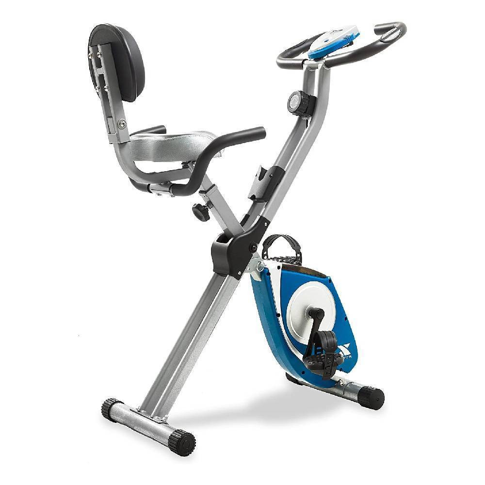XTerra Fitness FB350 Folding Exercise Bike. Silver