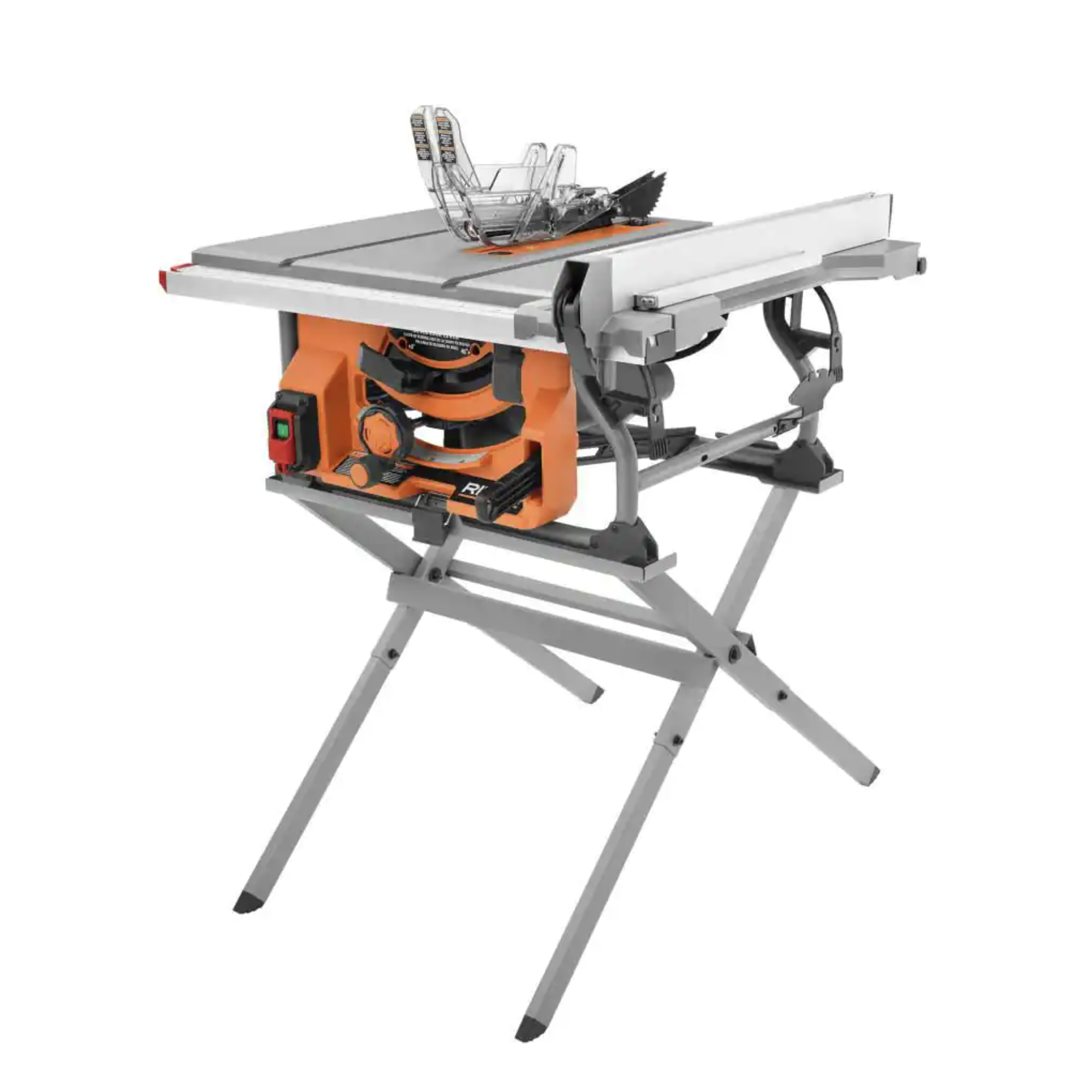 Ridgid R4518 10 in. Table Saw with Folding Stand