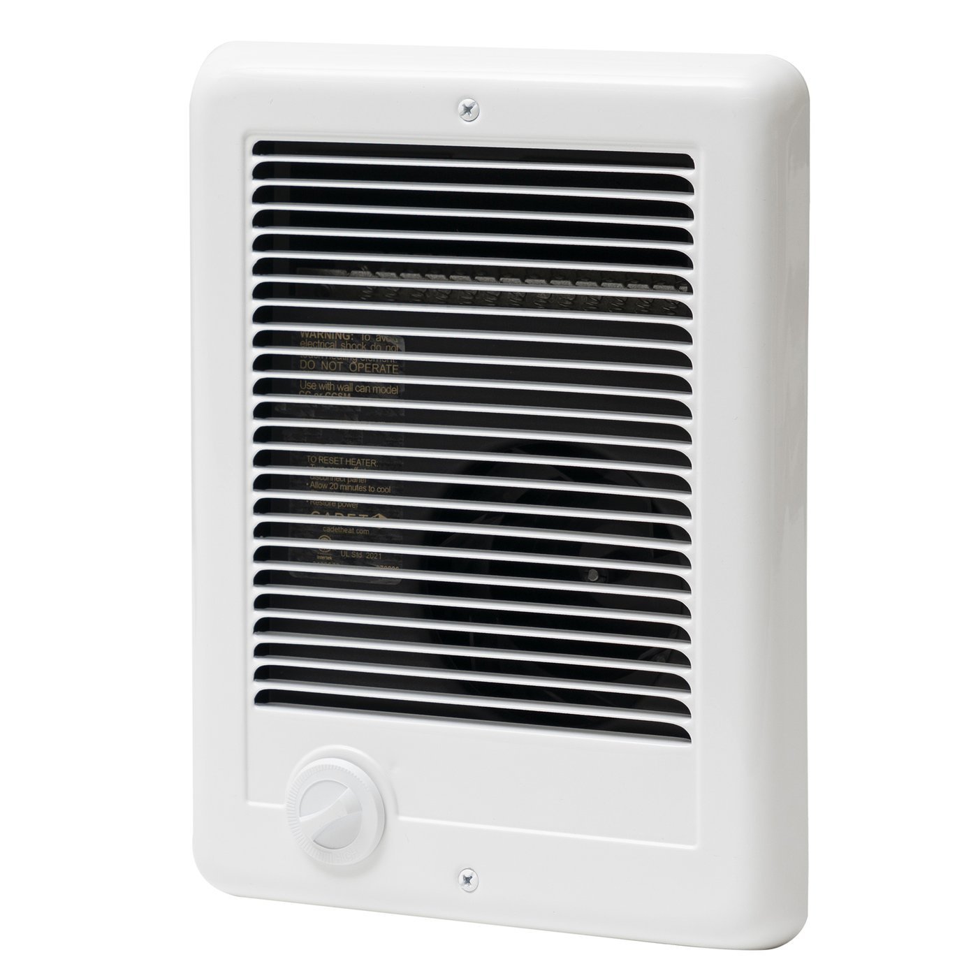 Cadet Com-Pak Plus Fan Heater 1500W. 240V. White