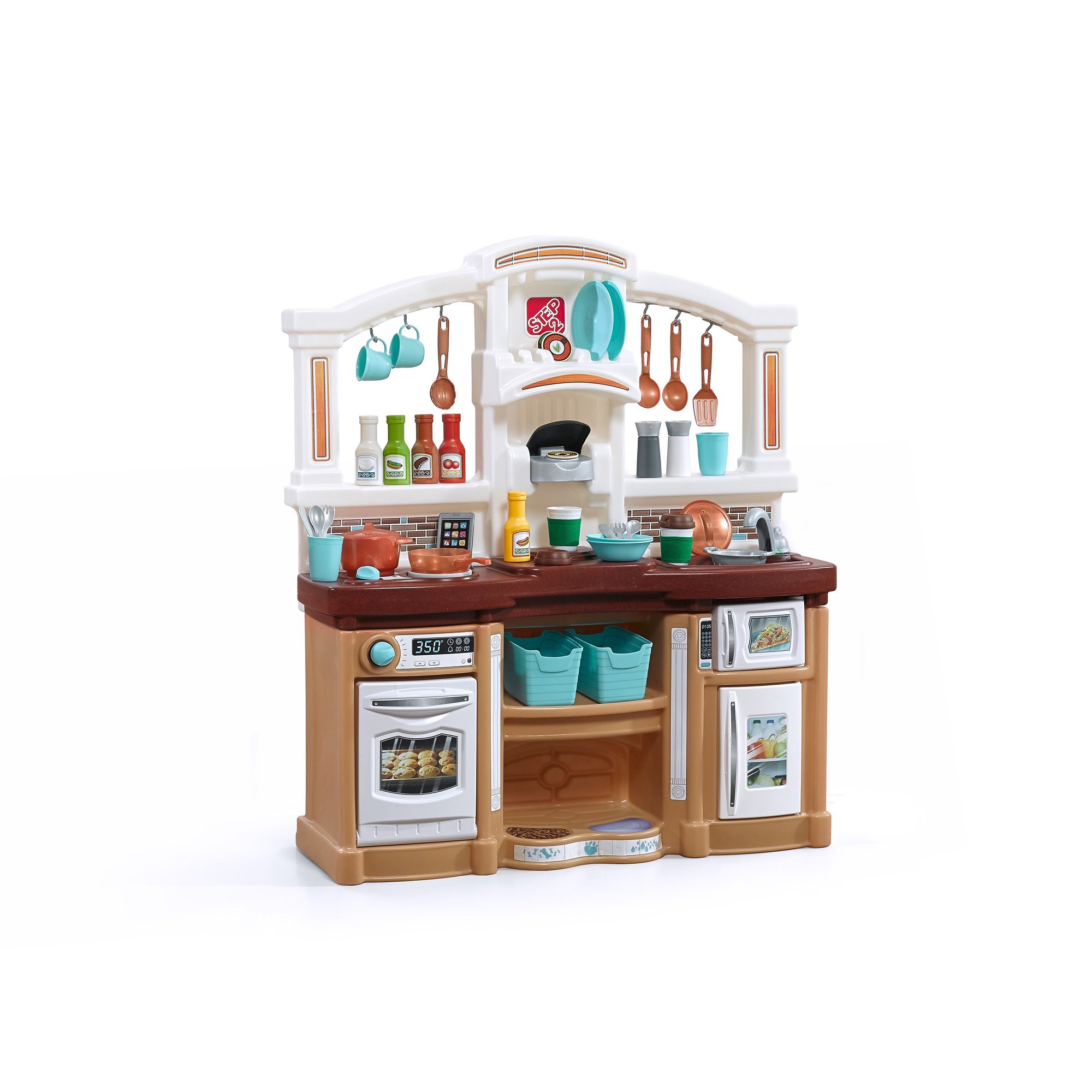 Step2 Fun With Friends Kitchen Tan Kitchen Play Set. Tan