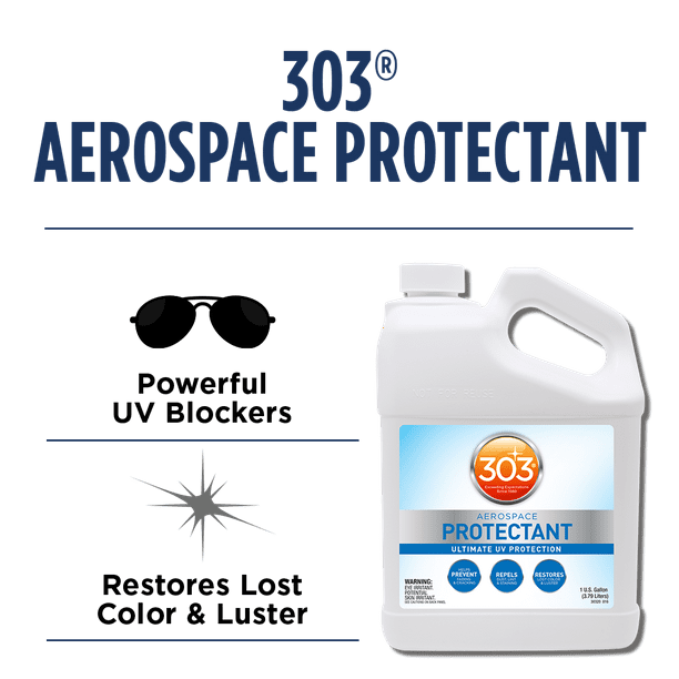 303 Aerospace Protectant - Superior UV Protection - Prevents Fading And Cracking - 1 Gallon (30320)