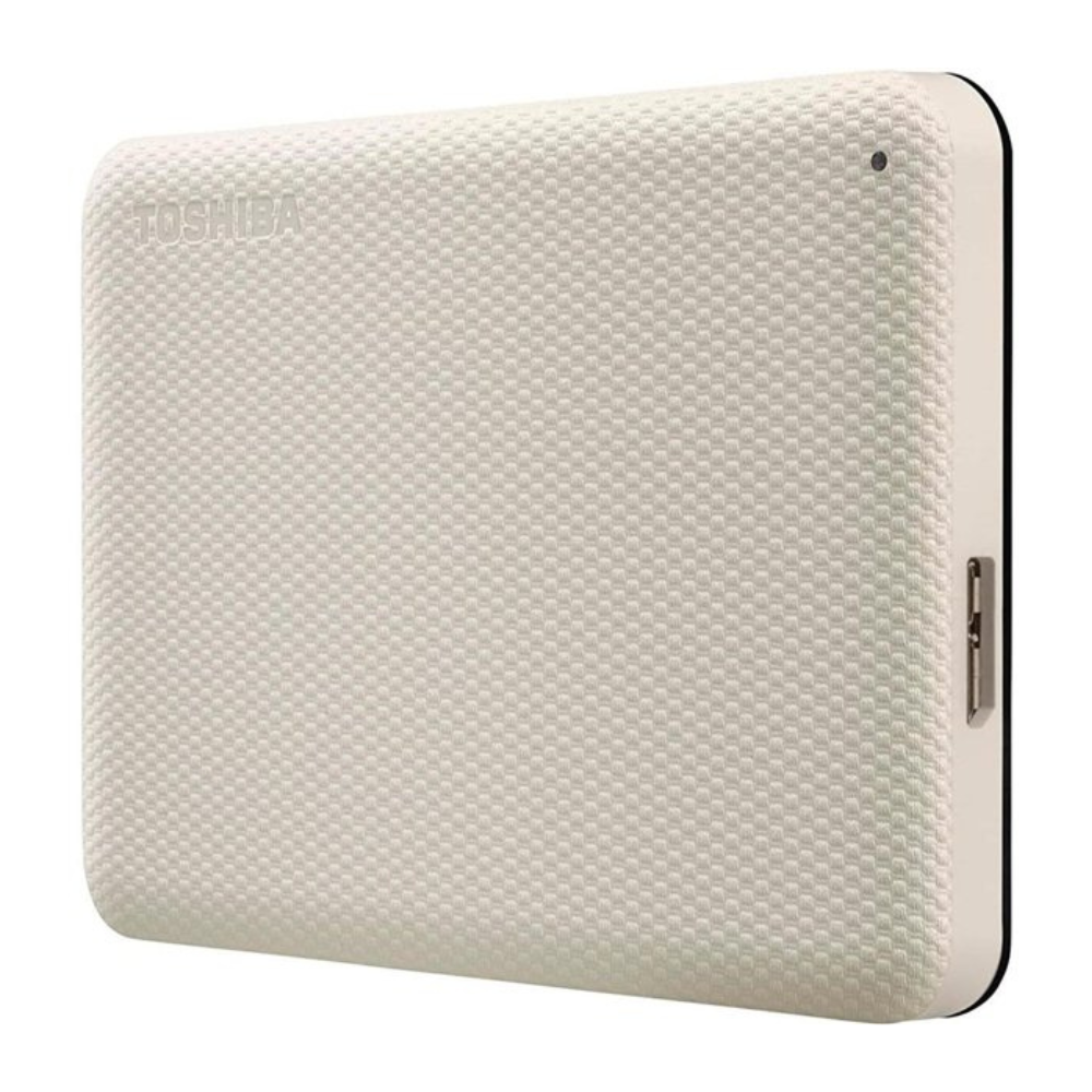 Toshiba Canvio Advance Portable Hard Drive 4TB. White