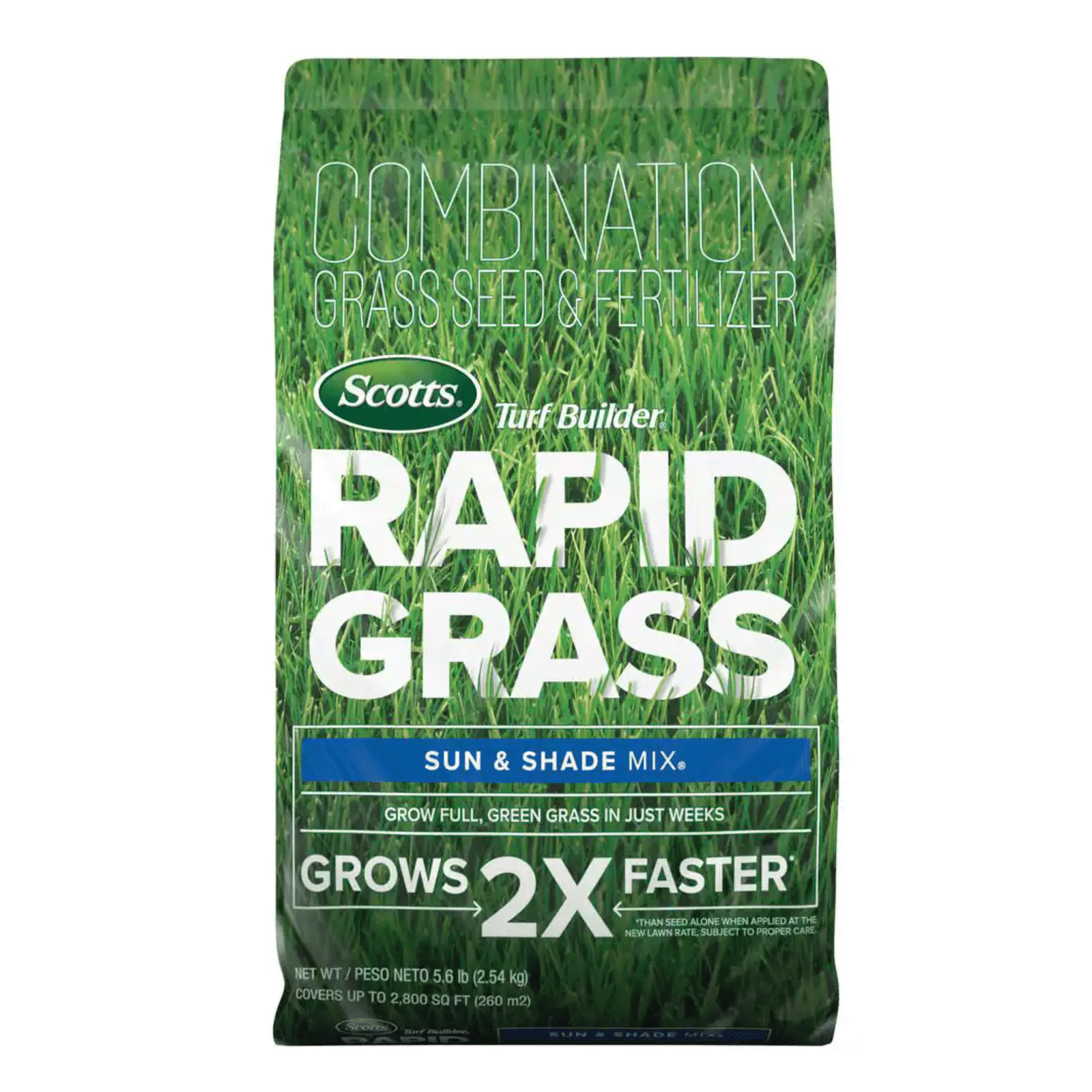 Scotts Turf Builder Rapid Grass 16 lbs. Sun and Shade Grass Seed