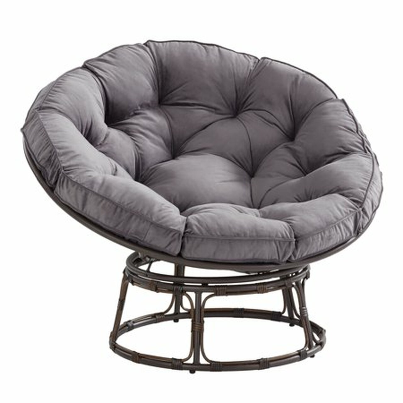 Better Homes & Gardens Papasan Chair. Charcoal Gray