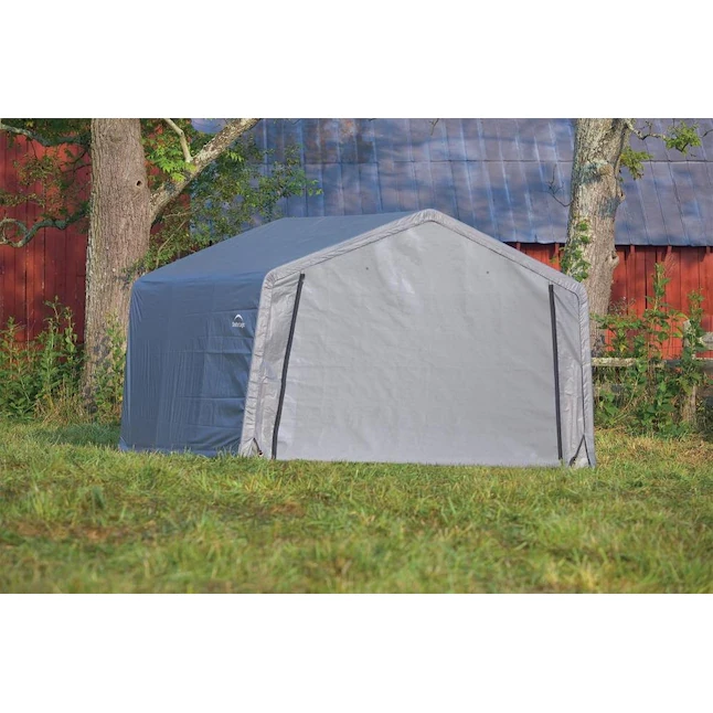 ShelterLogic 70443 12-ft x 12-ft Canopy Storage Shelter