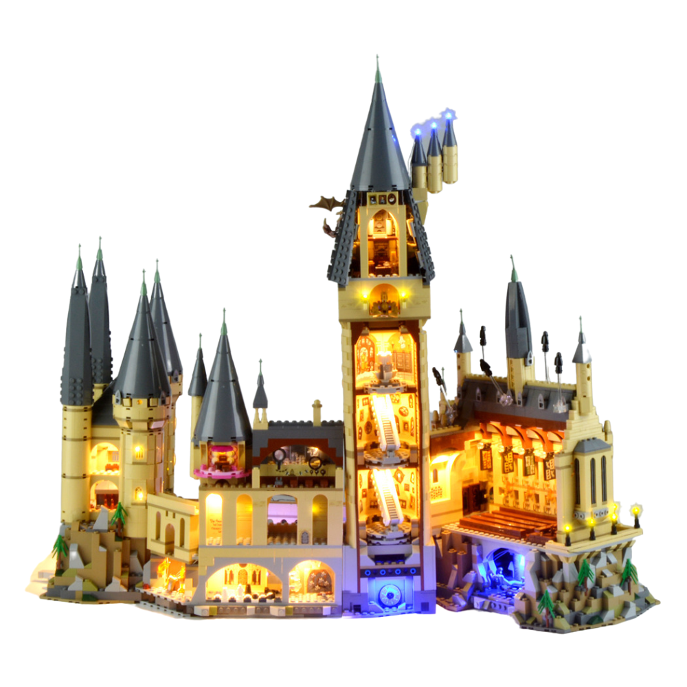 Lightailing LED Lighting Set for Harry Potter Hogwarts Castle Building Blocks Model. Light Kit Compatible with Legos 71043 (Not Include the Building Set)