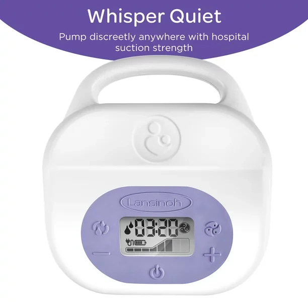 Lansinoh Smartpump 2.0 Double Electric Breast Pump for Nursing Moms