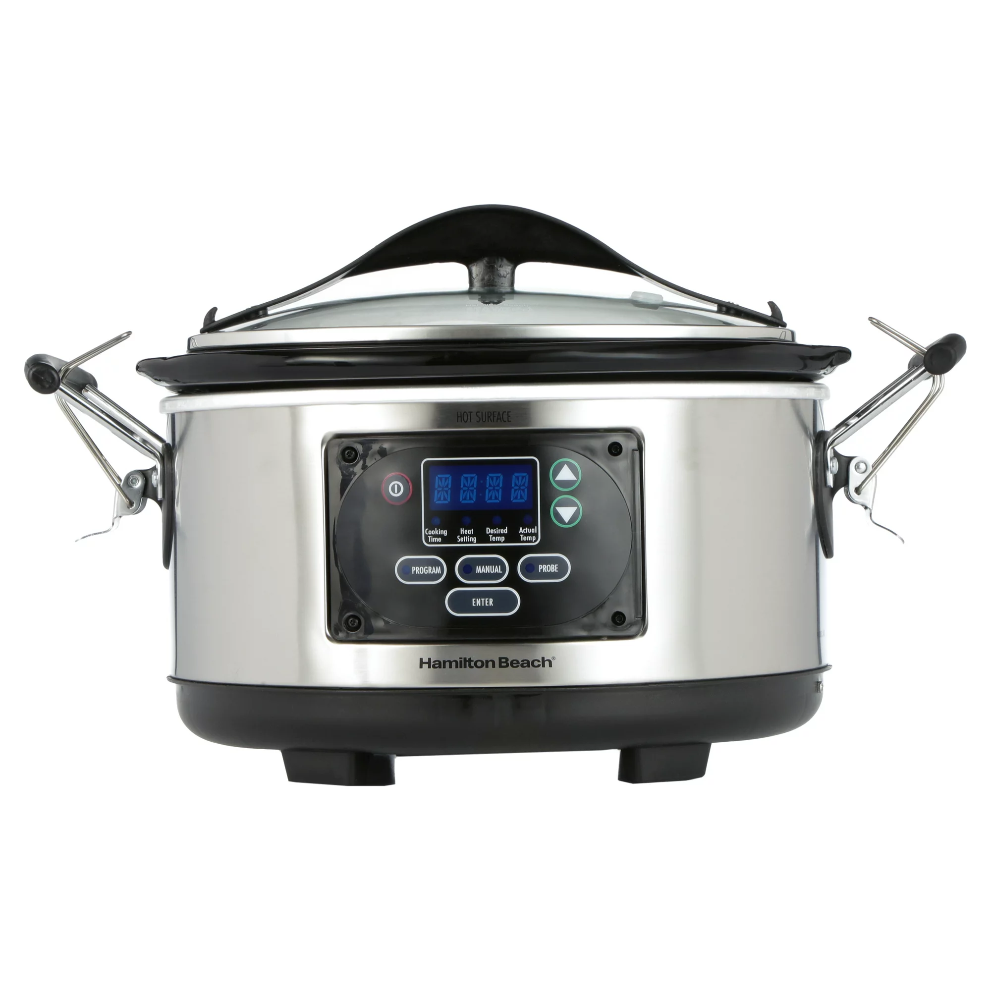 Hamilton Beach 33967 6-Quart Portable Set ‘n Forget Probe Slow Cooker