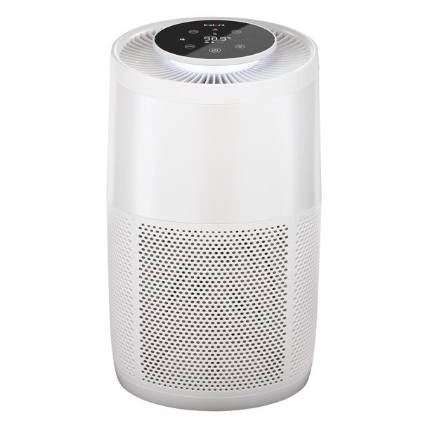 Instant Pot HEPA Air Purifier For Home Allergens. Pet Dander. Medium Room (AP200). Pearl