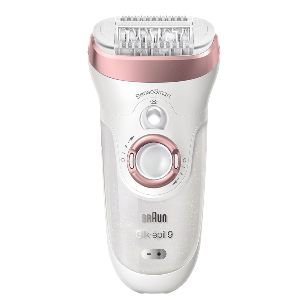 Braun Silk- pil 9 9-720 Epilator for Women for Long-Lasting Hair Removal. White/Bronze