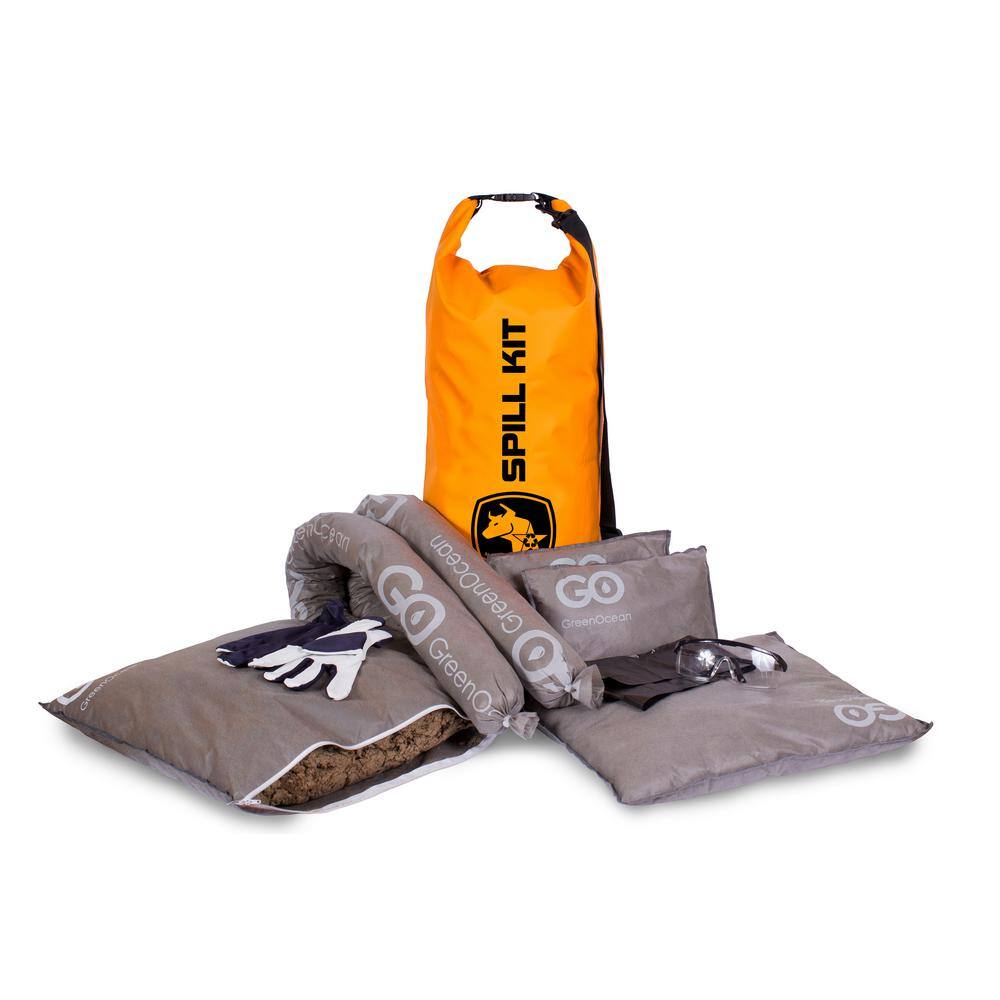 Spill Bully 10 Gal. Portable Universal Spill Kit