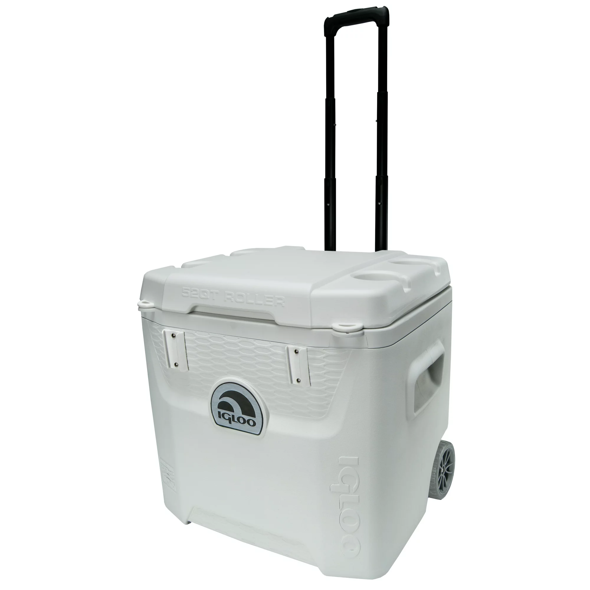 Igloo 52 qt. 5-Day Marine Ice Chest Cooler with Wheels. White